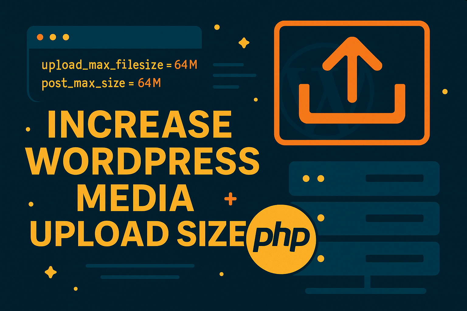 How to Increase WordPress Media Upload Size